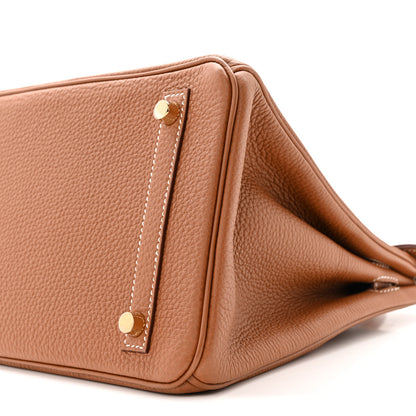 Hermes Togo Birkin 30 Gold 10 of 15