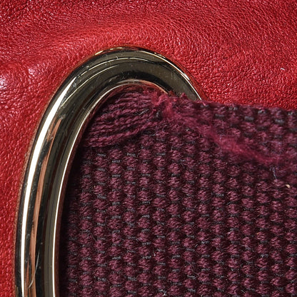 Jimmy Choo Calfskin XL Ramona Tote Burgundy Red 17 of 17