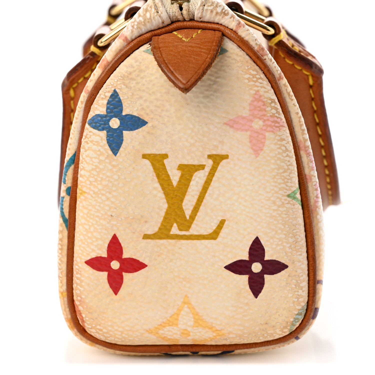 Louis Vuitton Monogram Multicolor Mini Sac HL Speedy White 15 of 18