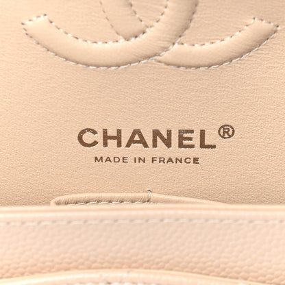Chanel Caviar Quilted Small Double Flap Beige 7 of 10