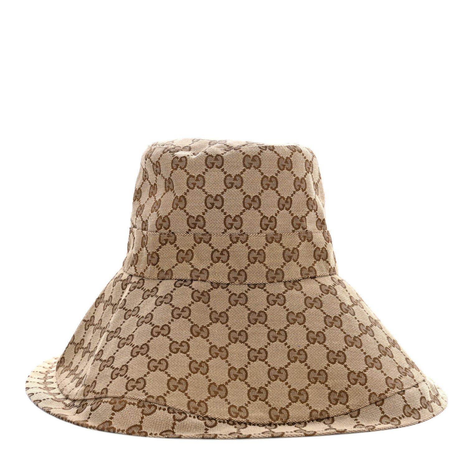 Gucci Monogram Wide Brim Hat L Beige 5 of 12