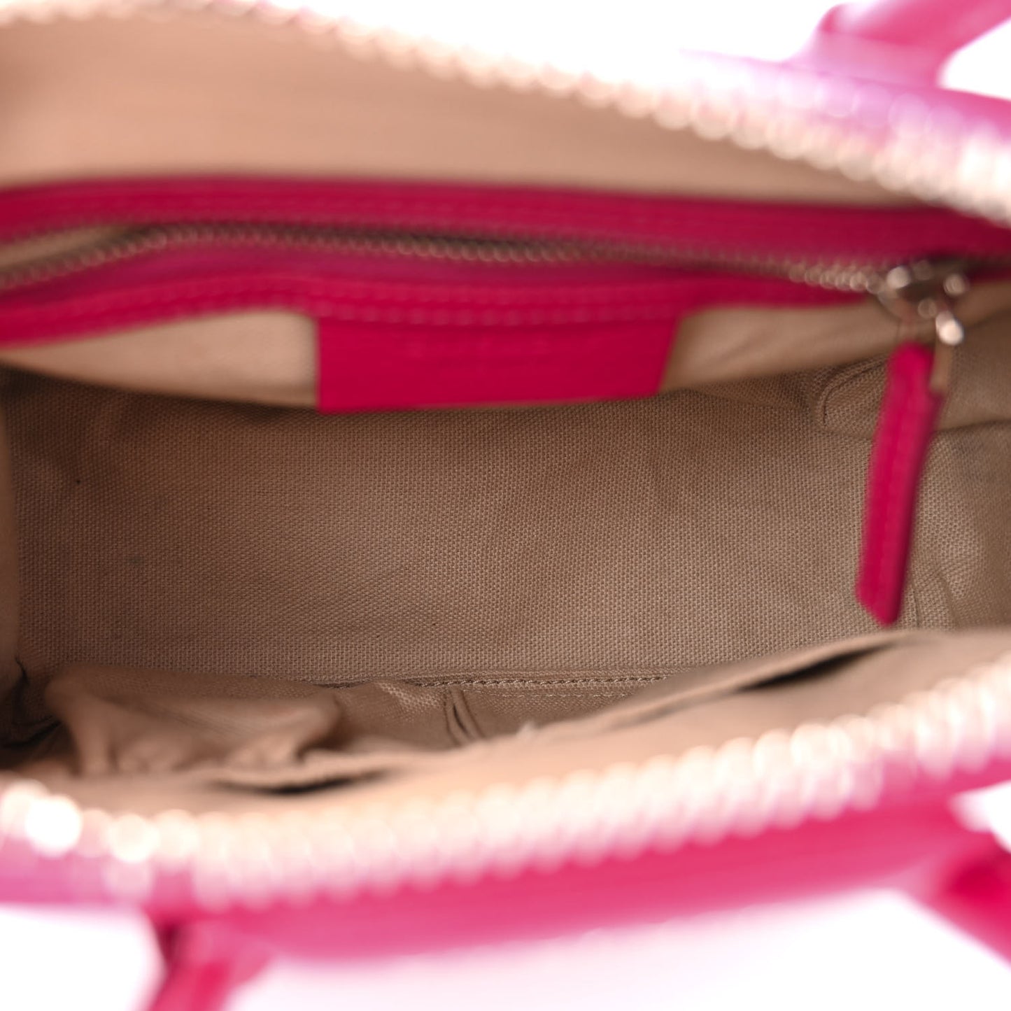 Sugar Goatskin Mini Antigona Fushia