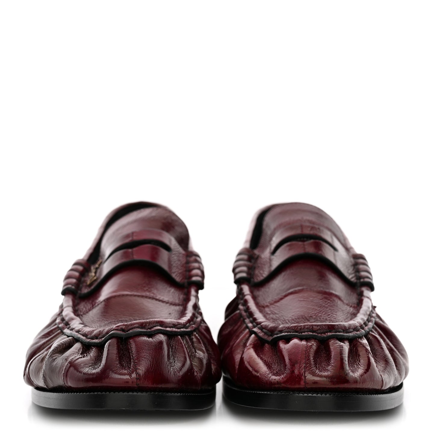 Supple Eel Le 15 Loafer Penny Slippers 39.5 Burgundy
