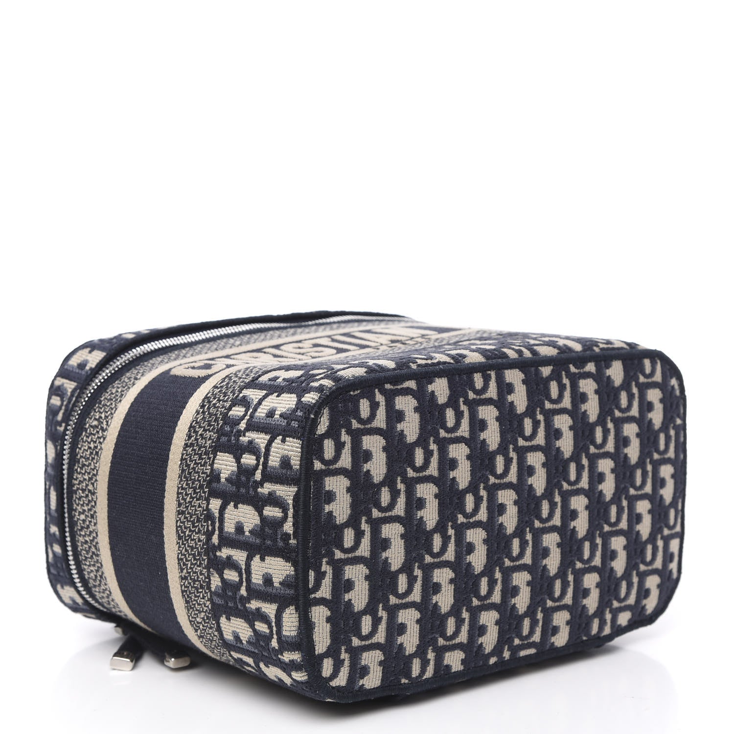 Christian Dior Oblique Diortravel Vanity Case Blue 4 of 10