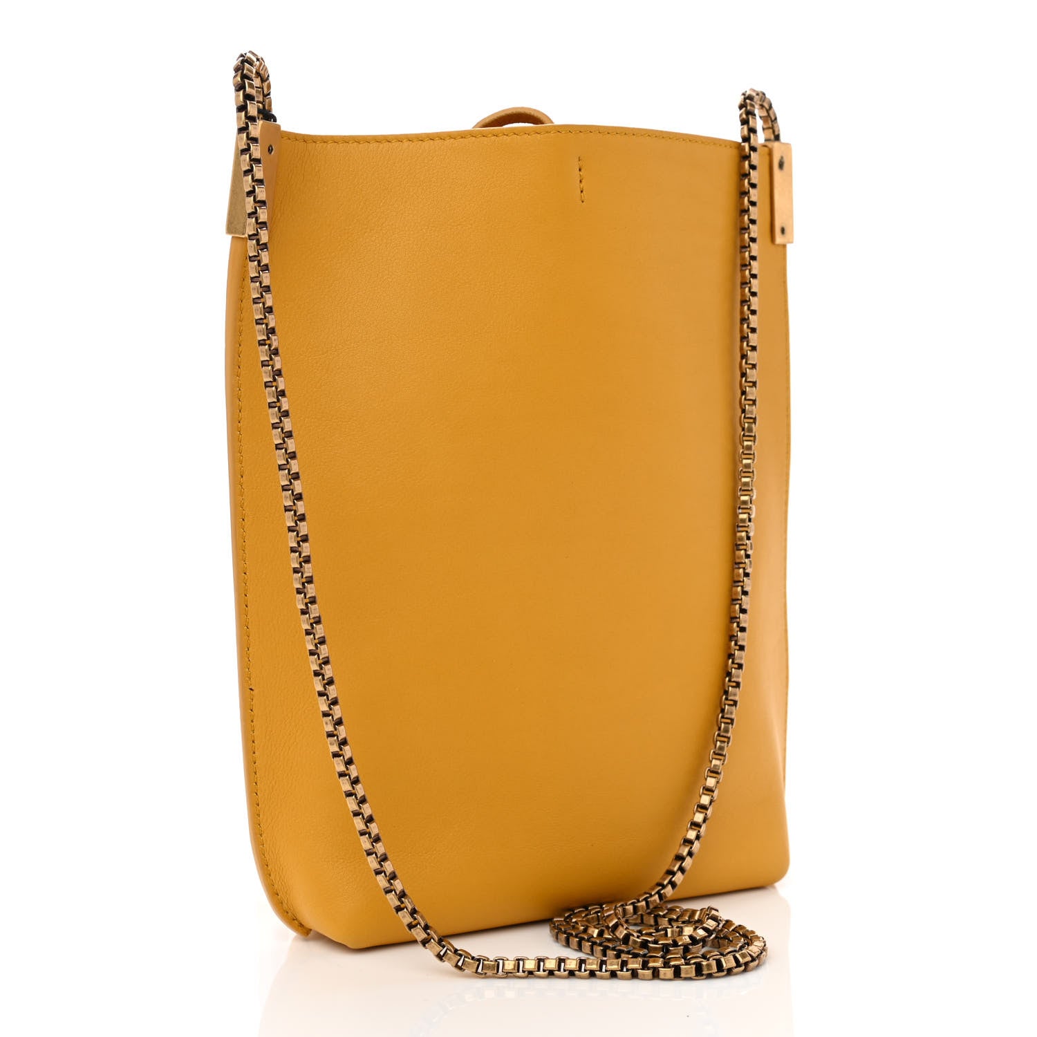 Saint Laurent Calfskin Mini Suzanne Hobo Saffran 3 of 8