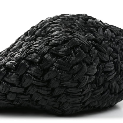 The Row Raffia Estelle Two Bag Black 8 of 9