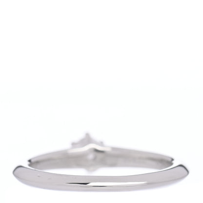 Tiffany Platinum Diamond .18ct Solitaire Ring 51 5.75 4 of 7