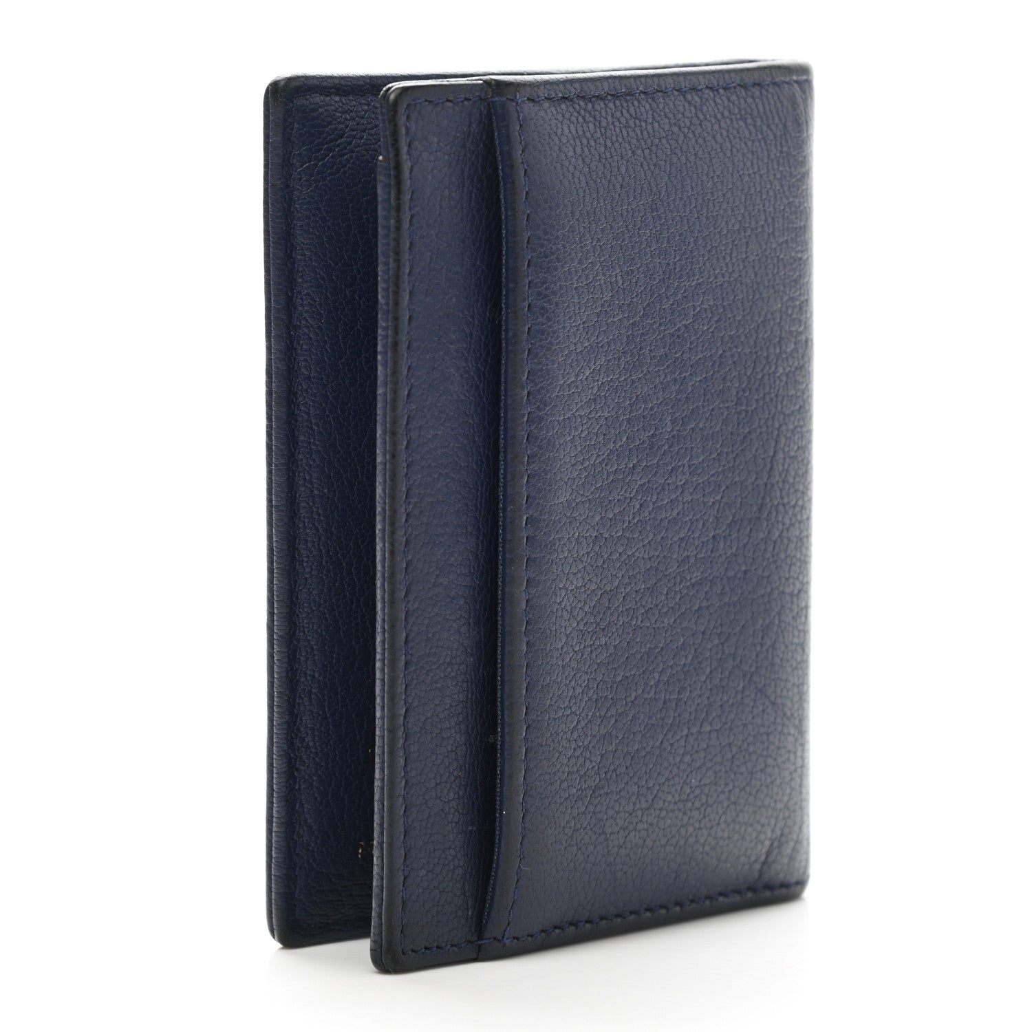 Chanel Lambskin Timeless CC Timeless Card Holder Wallet Navy 3 of 13