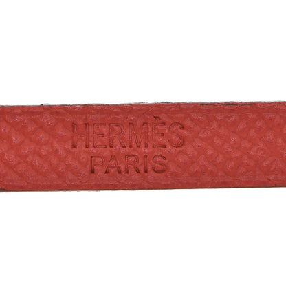 Hermes Epsom Hapi 3 MM Triple Tour Wrap Bracelet M Rose Jaipur 5 of 5