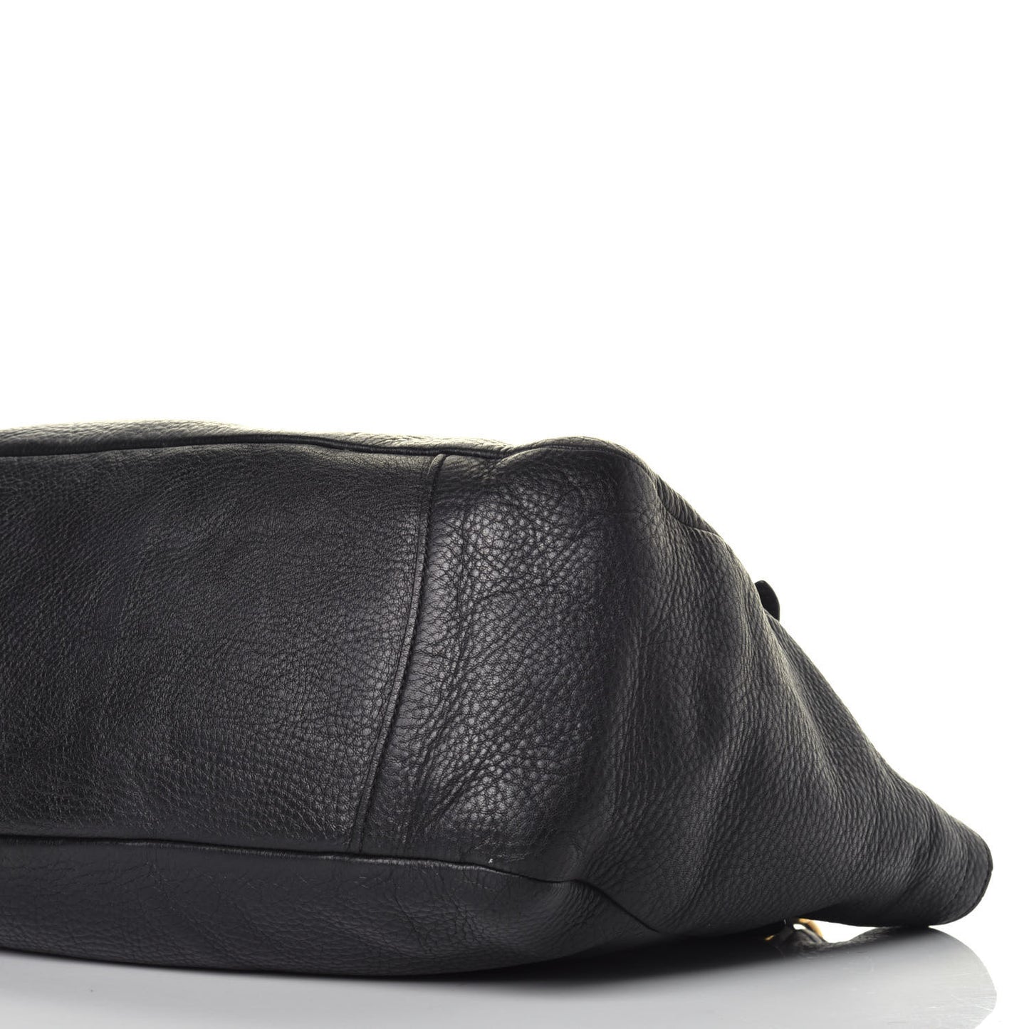 Vitello Daino Tote Nero Black
