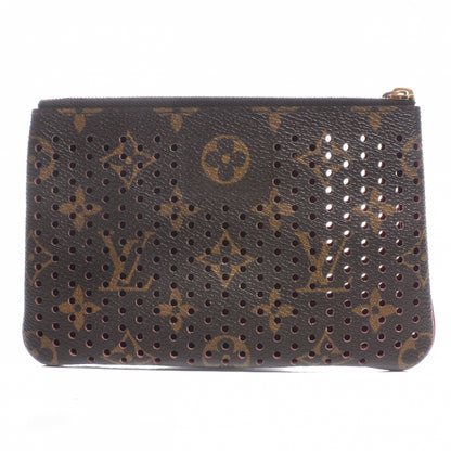 Louis Vuitton Monogram Perforated Pochette Plat Fuchsia 3 of 5