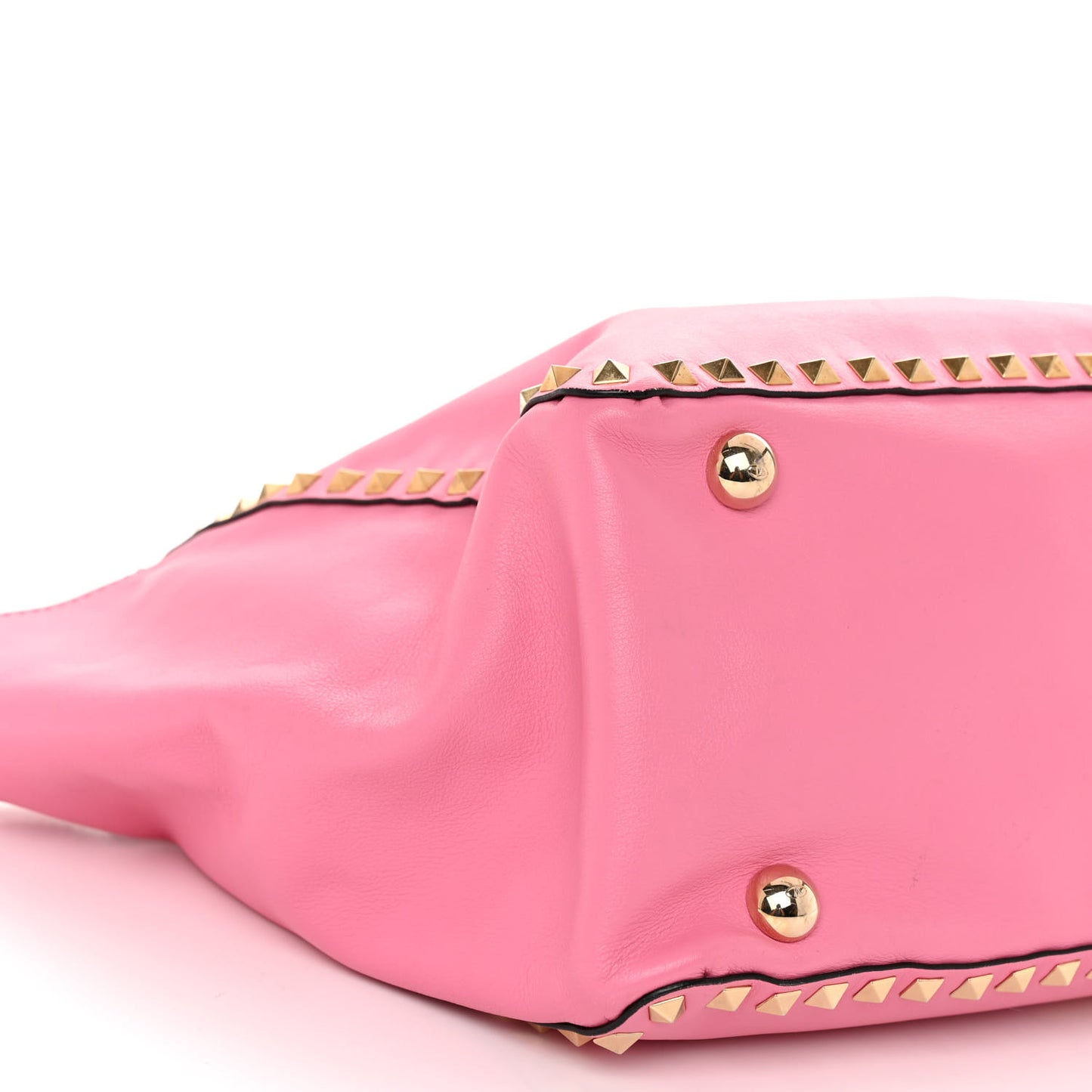 Vitello Medium Rockstud Tote Ninphea