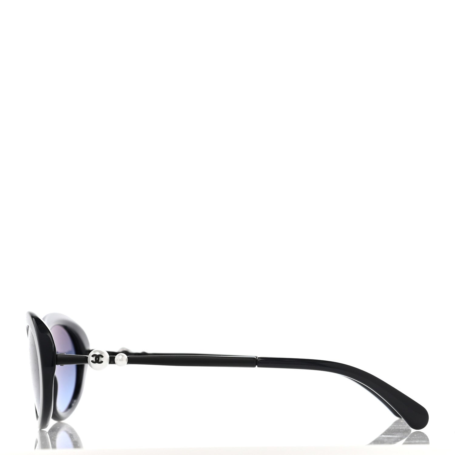 Chanel Acetate Pearl Sunglasses 5428-H Black 3 of 7