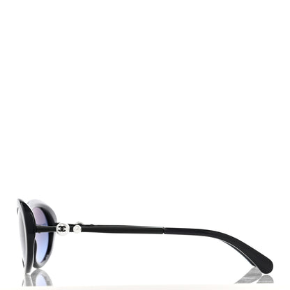 Chanel Acetate Pearl Sunglasses 5428-H Black 3 of 7