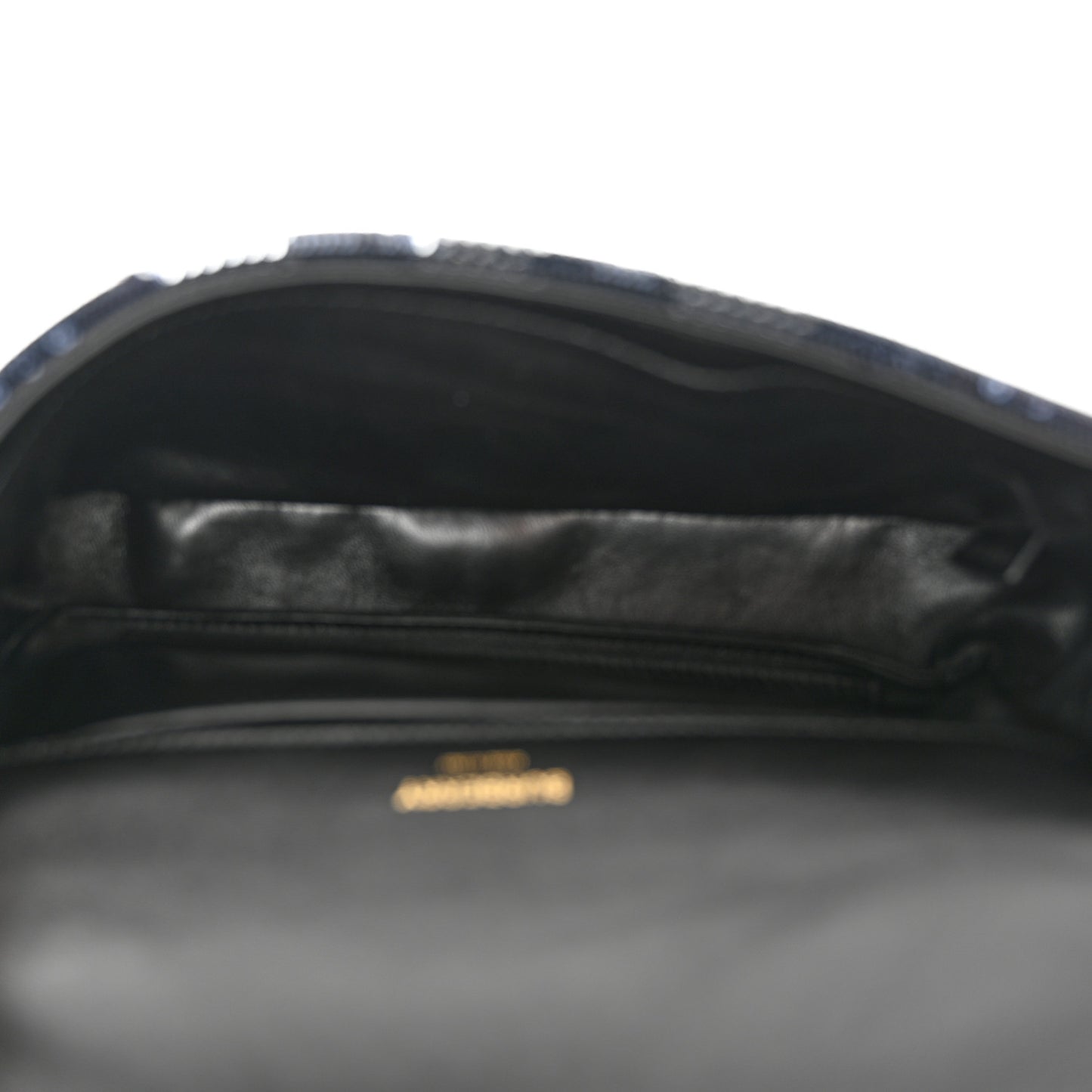 Sequin Small Lola Bag Dark Charcoal