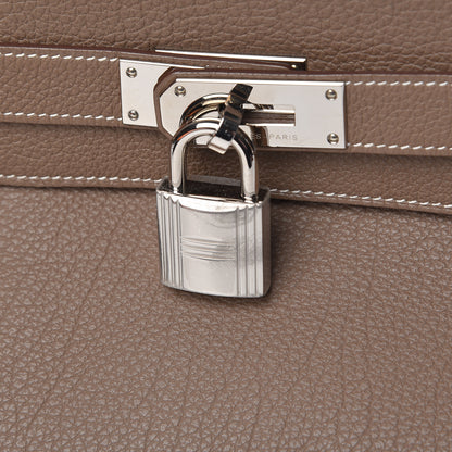 Hermes Togo Shoulder Kelly 40 Etoupe 8 of 11