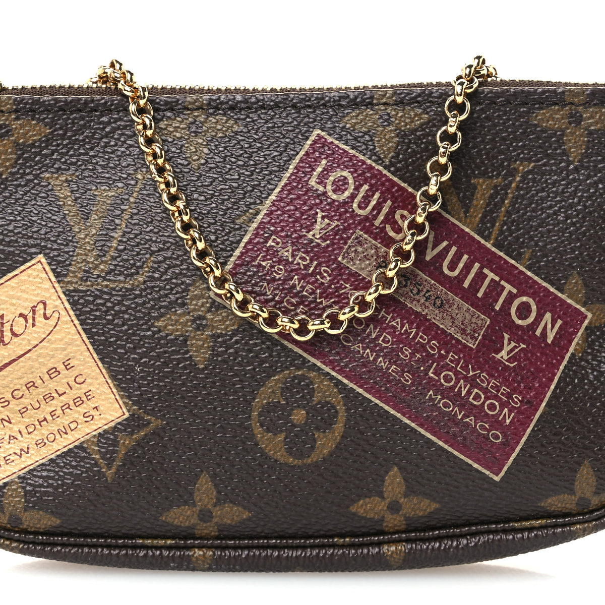 Louis Vuitton Monogram Patch Mini Pochette Accessories 8 of 10