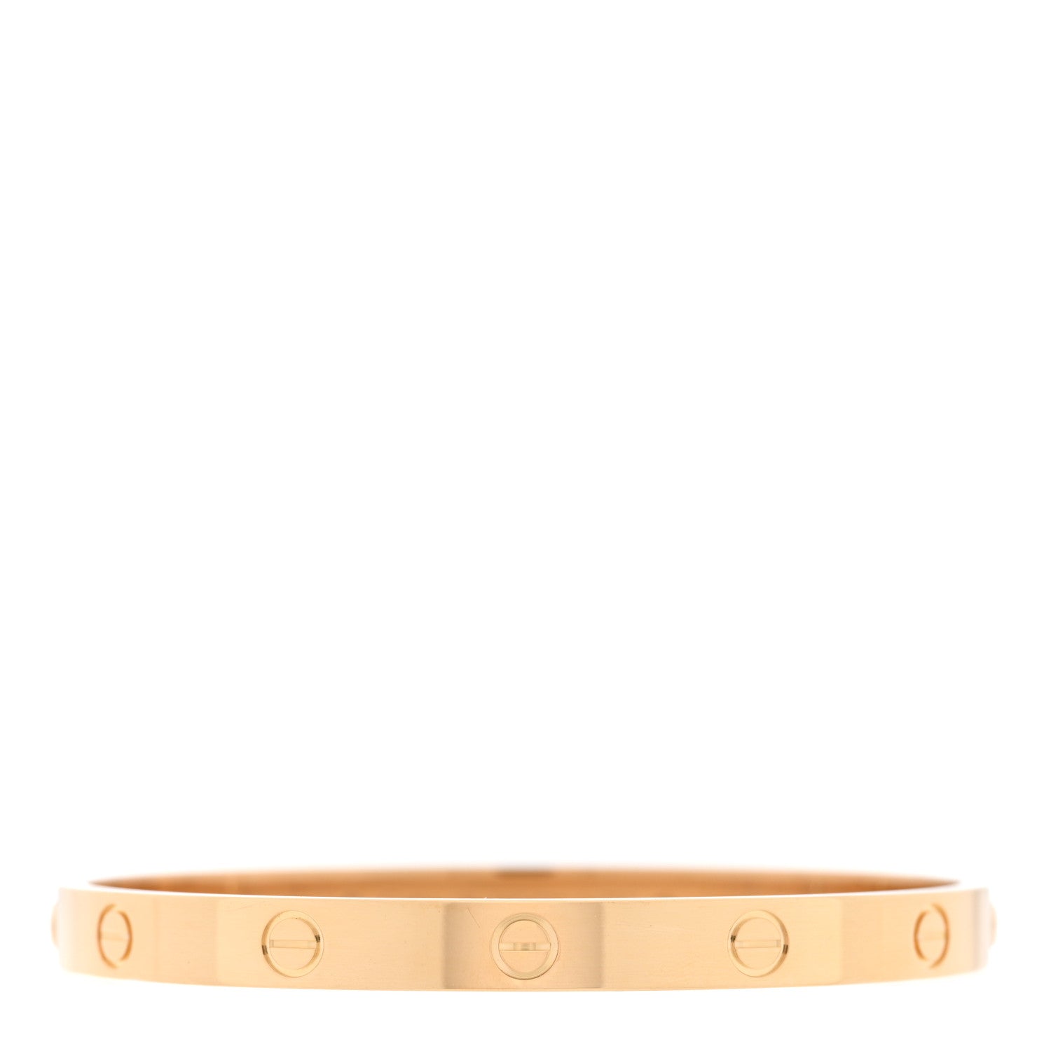 Cartier 18K Yellow Gold LOVE Bracelet 18 1 of 8
