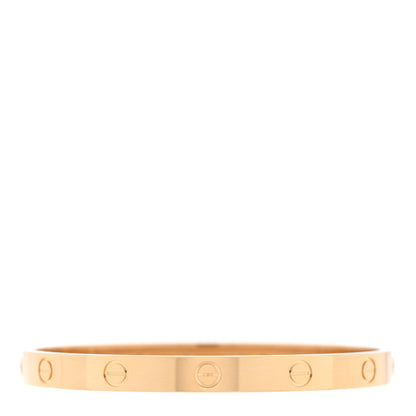 Cartier 18K Yellow Gold LOVE Bracelet 18 1 of 8