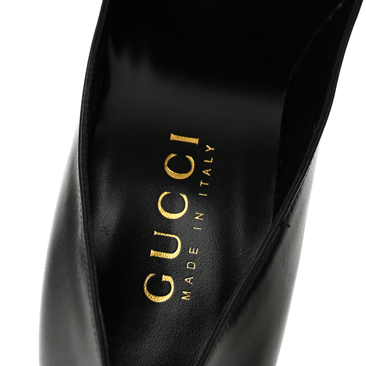 Gucci Calfskin Bombshell Pumps 37 Black 8 of 11