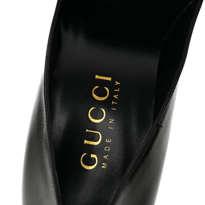 Gucci Calfskin Bombshell Pumps 37 Black 8 of 11