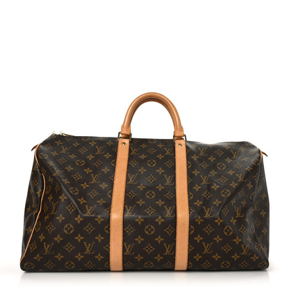 Louis Vuitton Monogram Keepall 50 1 of 11