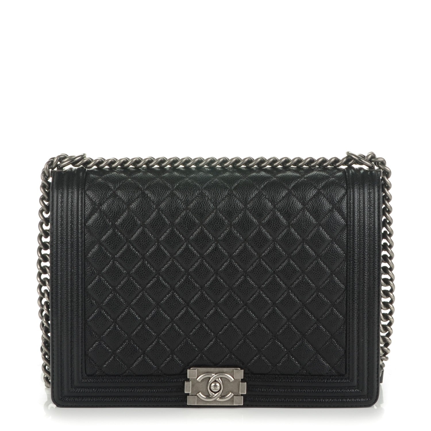 Chanel Caviar Quilted Large Boy Flap Black 1 of 7