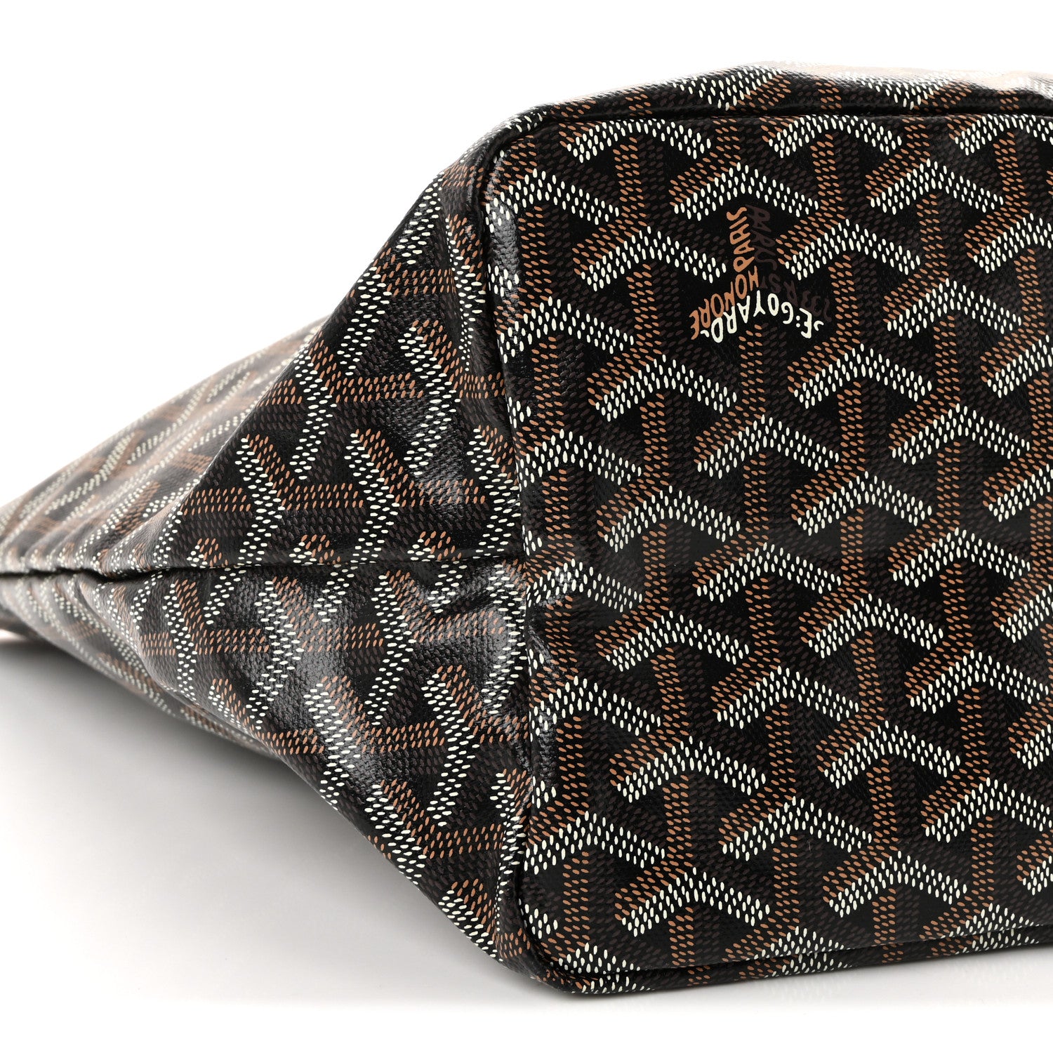 Goyard Goyardine Saint Louis PM Black Gold 8 of 9