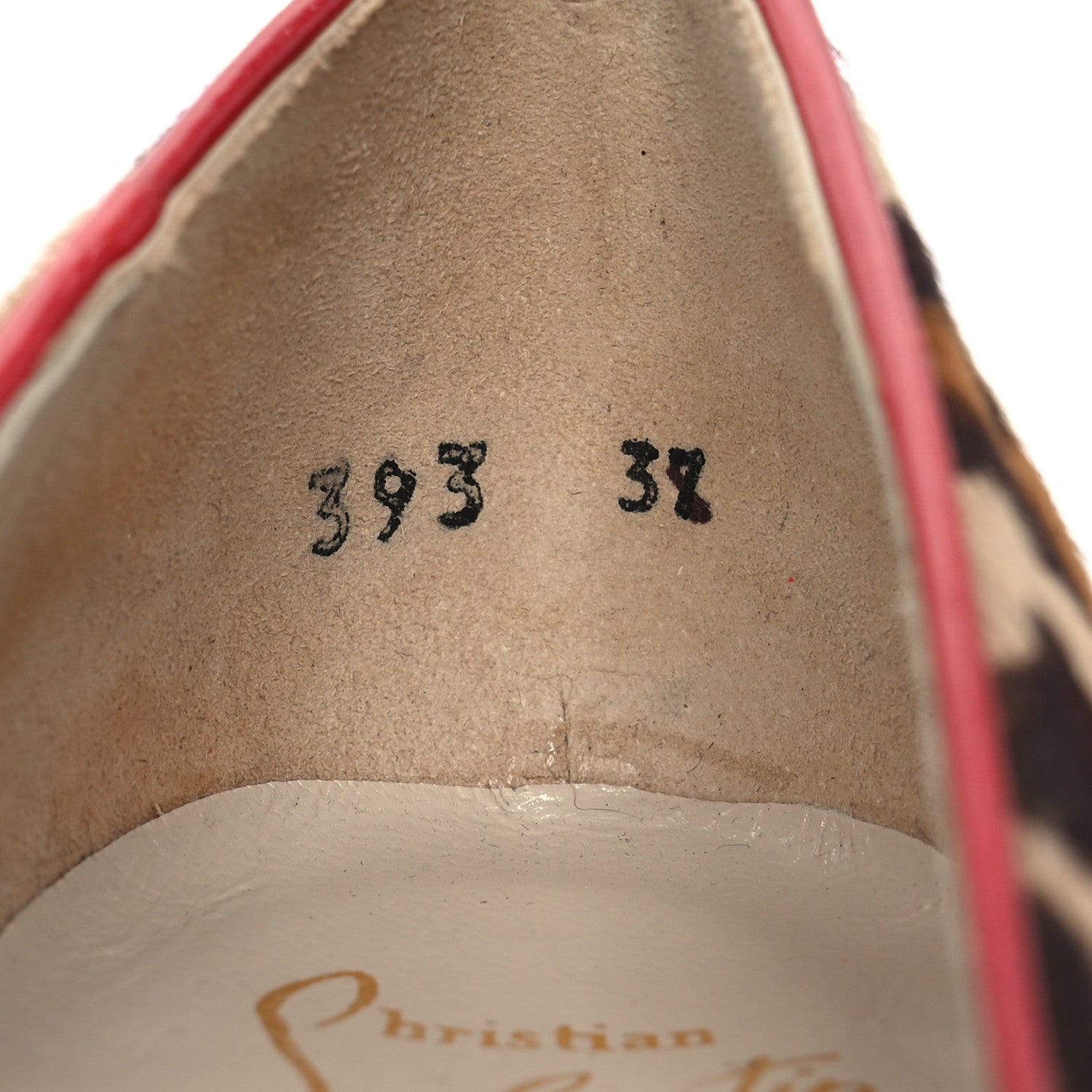 Christian Louboutin Pony Hair Leopard Print Miss Allen 100 Pumps 38 9 of 10