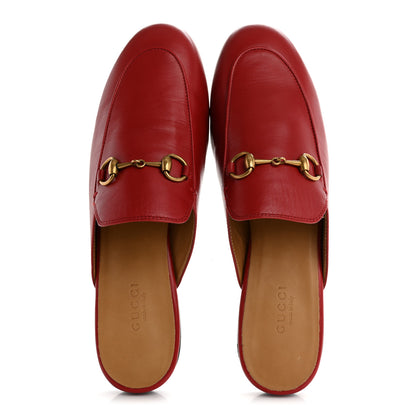 Gucci Malaga Kid Womens Princetown Slippers 37 Hibiscus Red 2 of 10