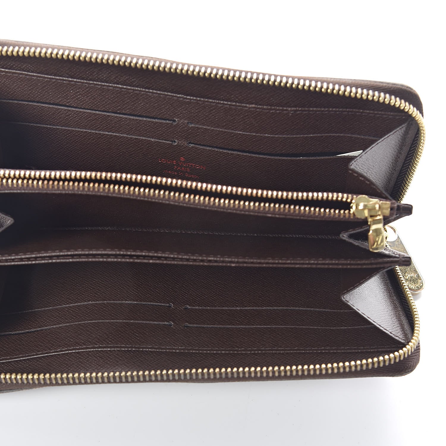 Louis Vuitton Damier Ebene Zippy Wallet 5 of 6