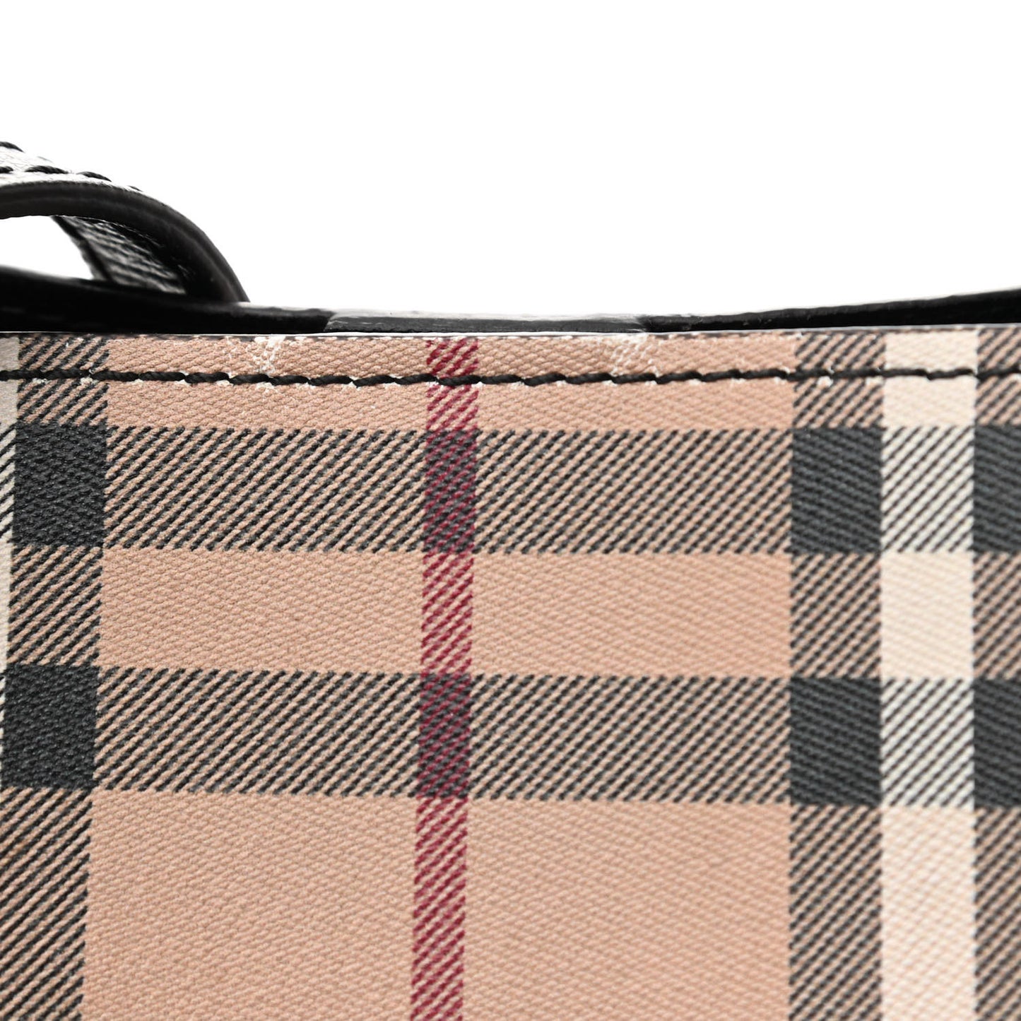 Haymarket Check Colours Small Lorne Bucket Crossbody Black