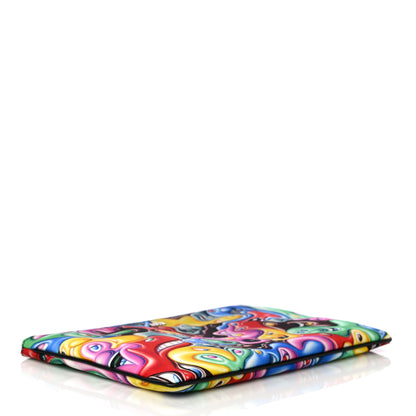 Christian Dior X KENNY SCHARF Nylon Zip Pouch Multicolor 4 of 10