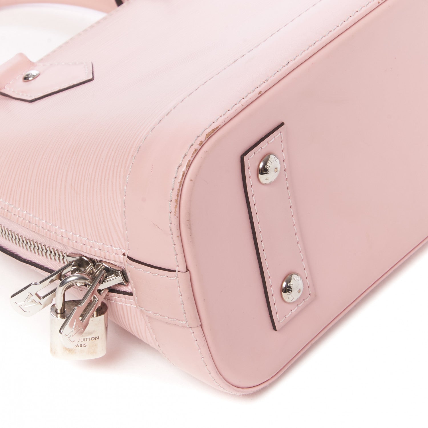 Louis Vuitton Epi Alma BB Rose Ballerine 6 of 8