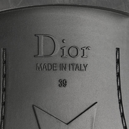 Christian Dior Shiny Technical Fabric Oblique Dio(r)evolution Slide Sandals 39 Black 6 of 11