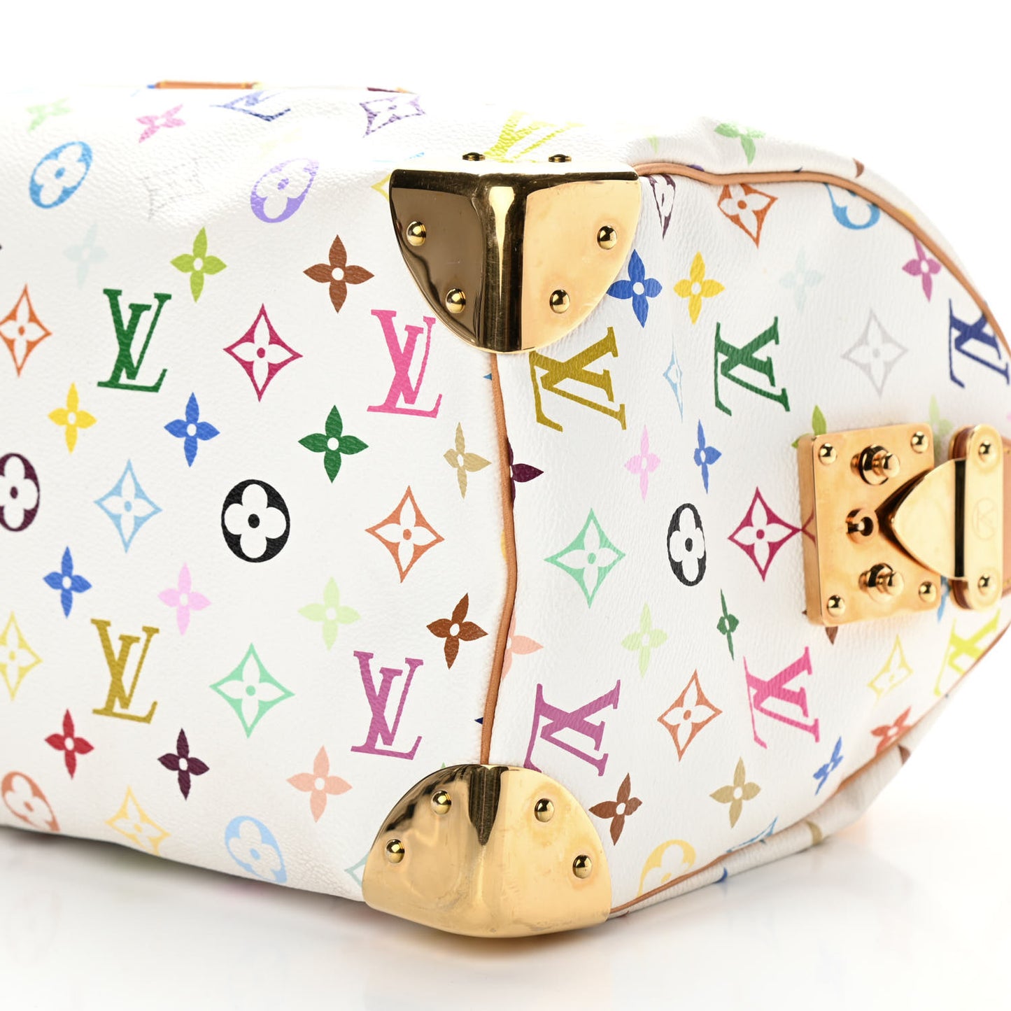 Monogram Multicolor Speedy 30 White