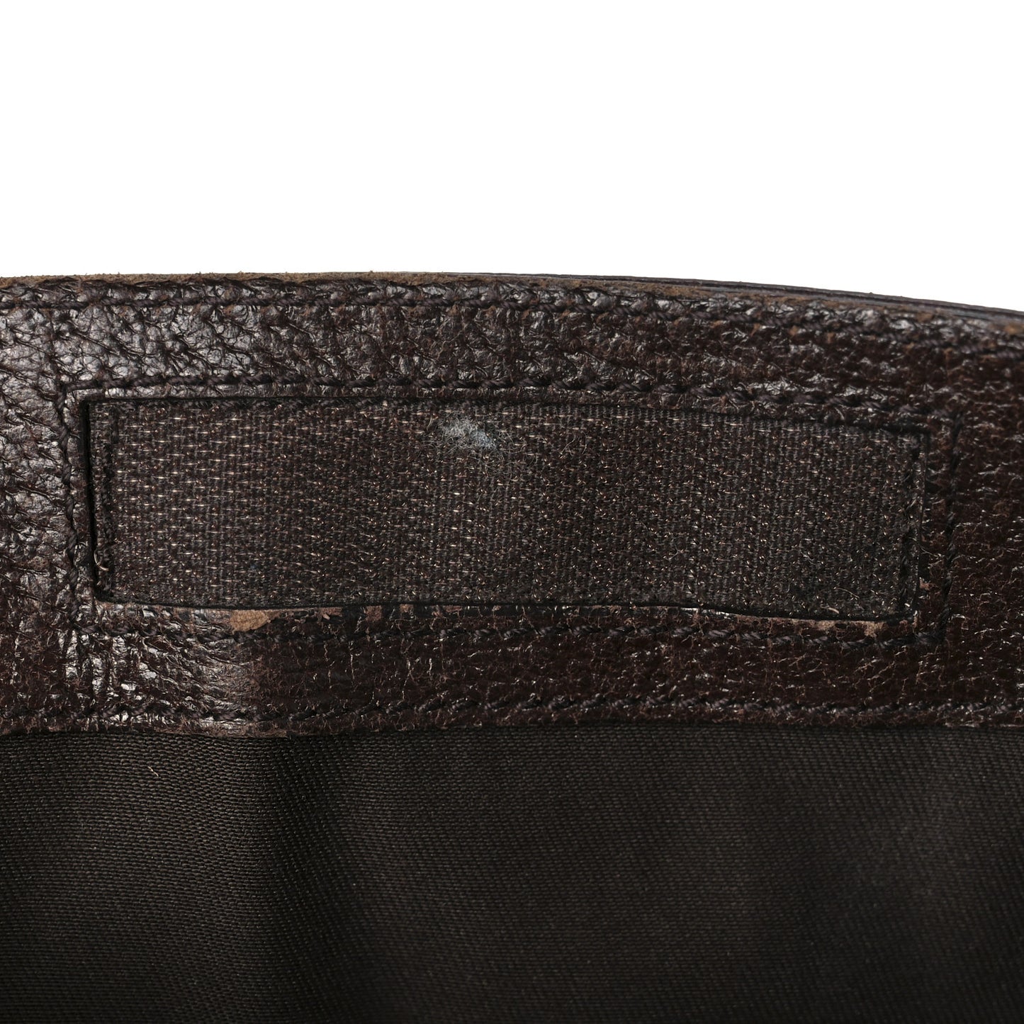GG Monogram Web Messenger Crossbody Bag Dark Brown