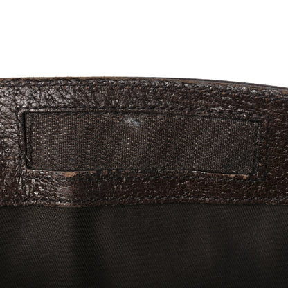 Gucci GG Monogram Web Messenger Crossbody Bag Dark Brown 16 of 16