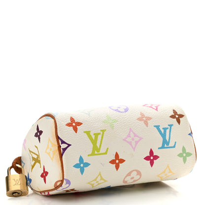 Louis Vuitton Monogram Multicolor Mini Sac HL Speedy White 3 of 8