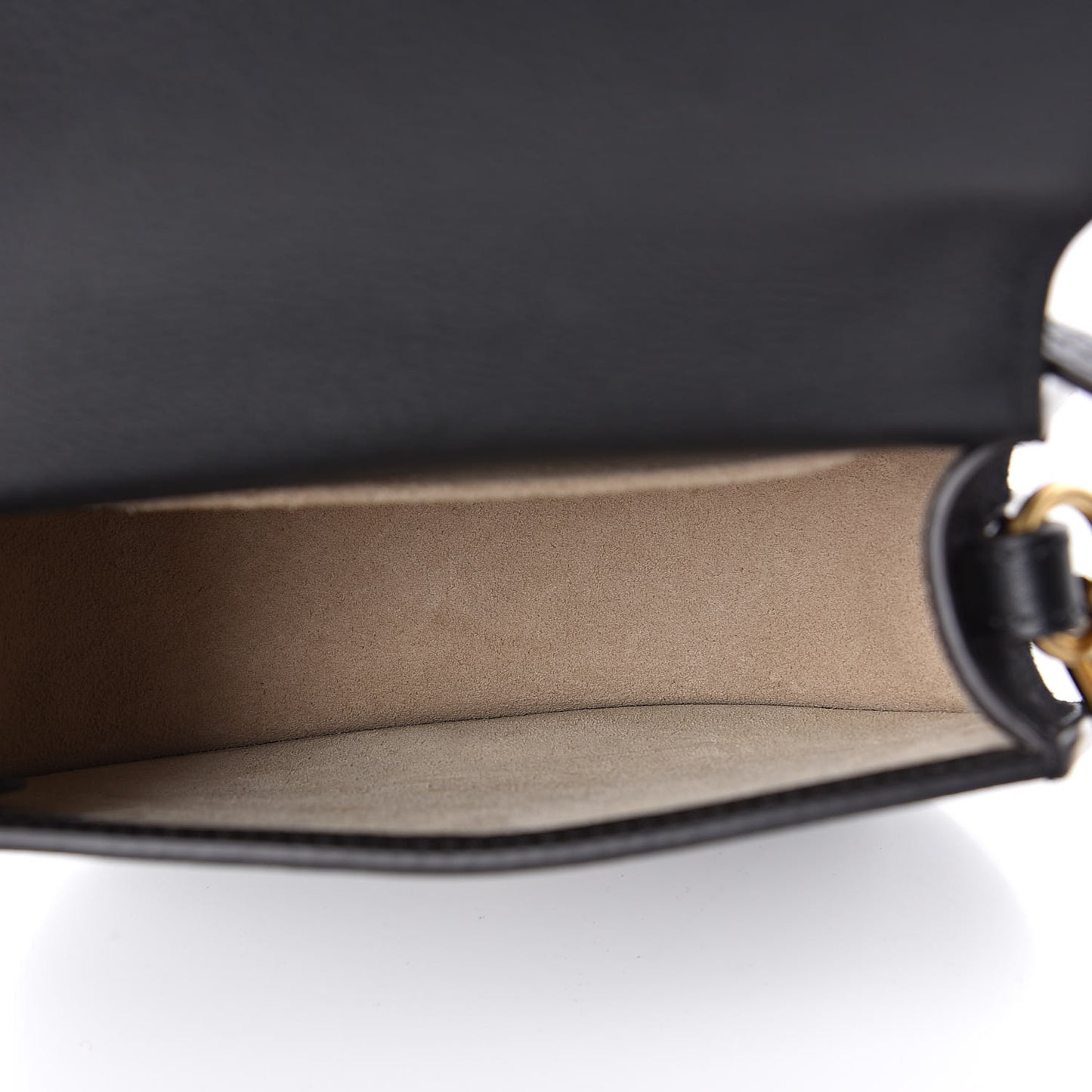 Calfskin Small Nile Bracelet Bag Black