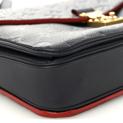 Louis Vuitton Empreinte Pochette Metis Marine Rouge 9 of 10
