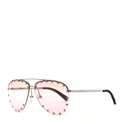 Louis Vuitton The Party Aviator Gradient Sunglasses Z0914U Pink 1 of 7