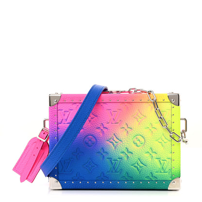Louis Vuitton Taurillon Monogram Illusion Clutch Box Multicolor 1 of 11