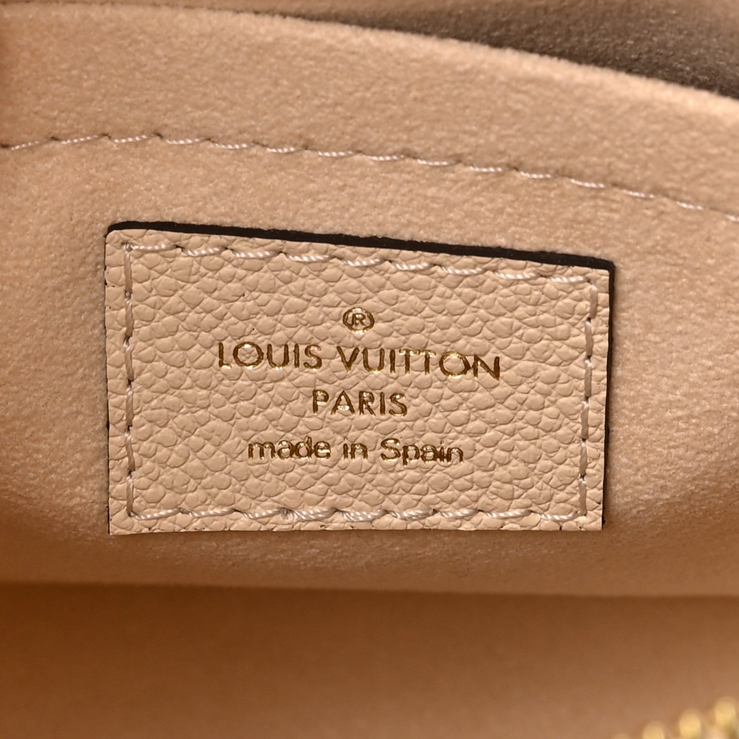 Louis Vuitton Empreinte Monogram Giant Speedy Bandouliere 20 Creme 6 of 8