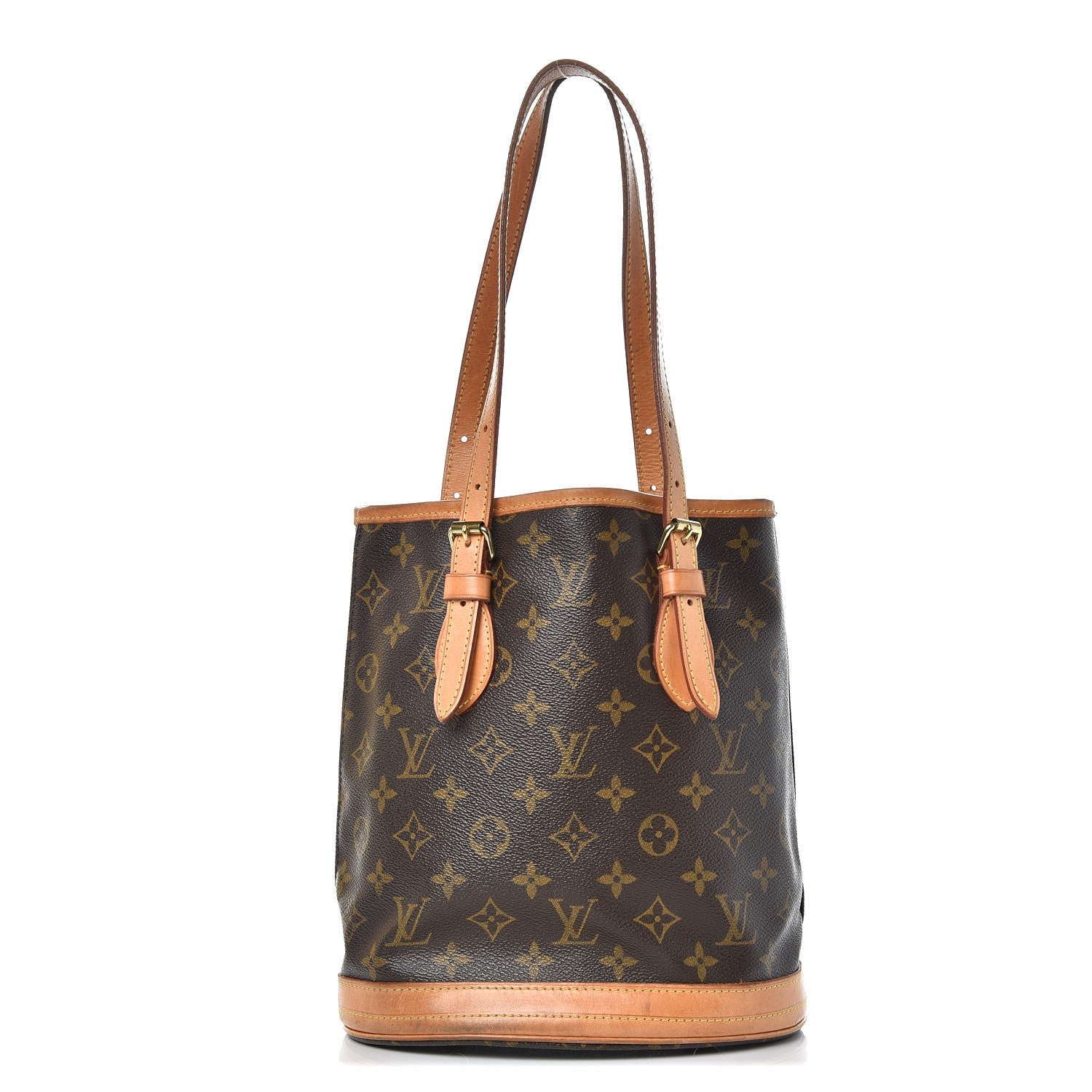 Louis Vuitton Monogram Petit Bucket 23 1 of 12