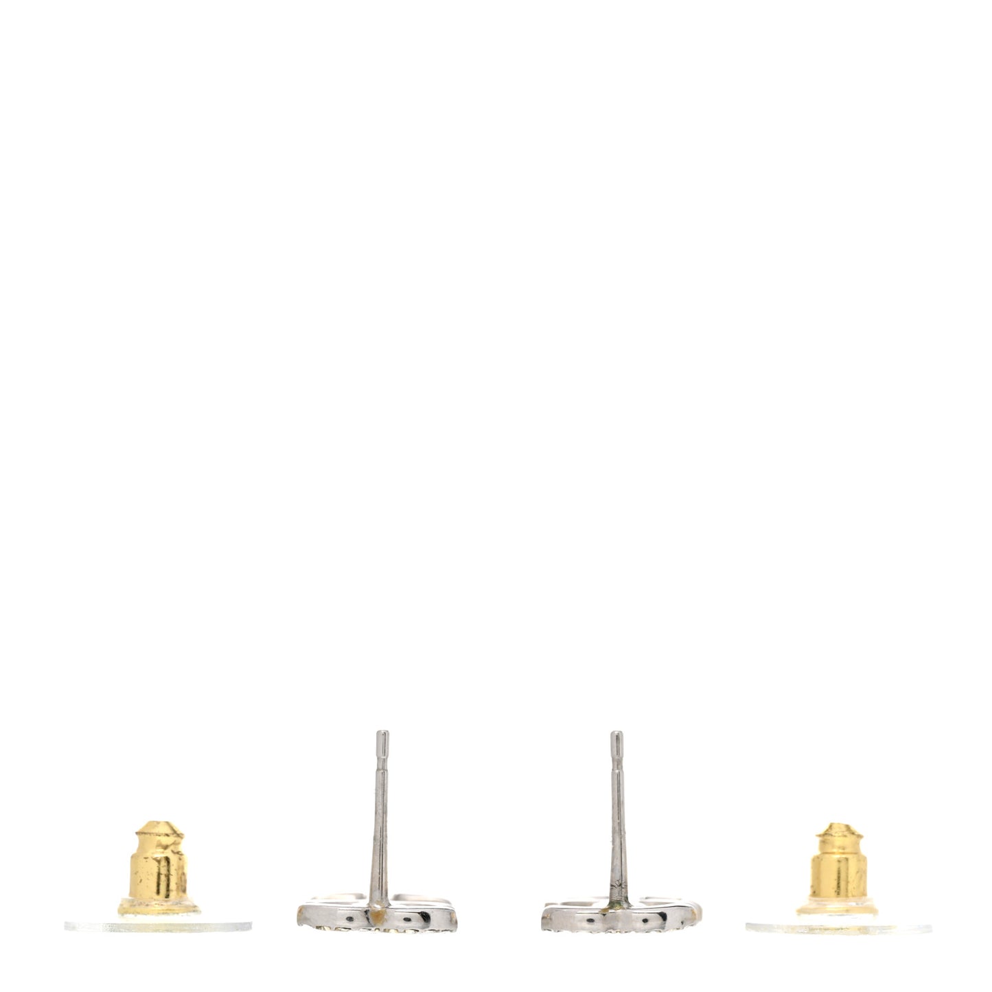 Crystal Starfall Drop CC Earrings Silver
