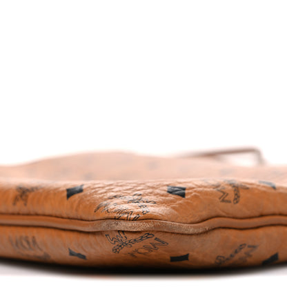 MCM Visetos Medium Crossbody Pouch Cognac 11 of 13