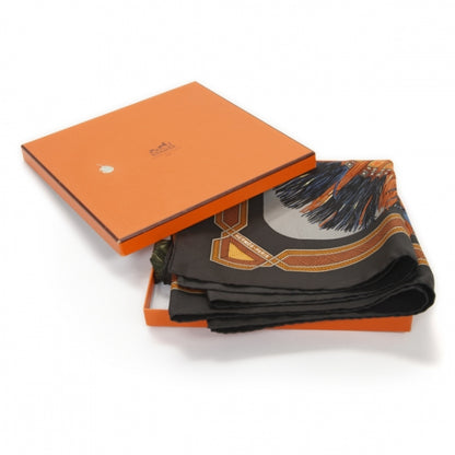 Hermes Silk Cuirs Du Desert Scarf 90 10 of 10
