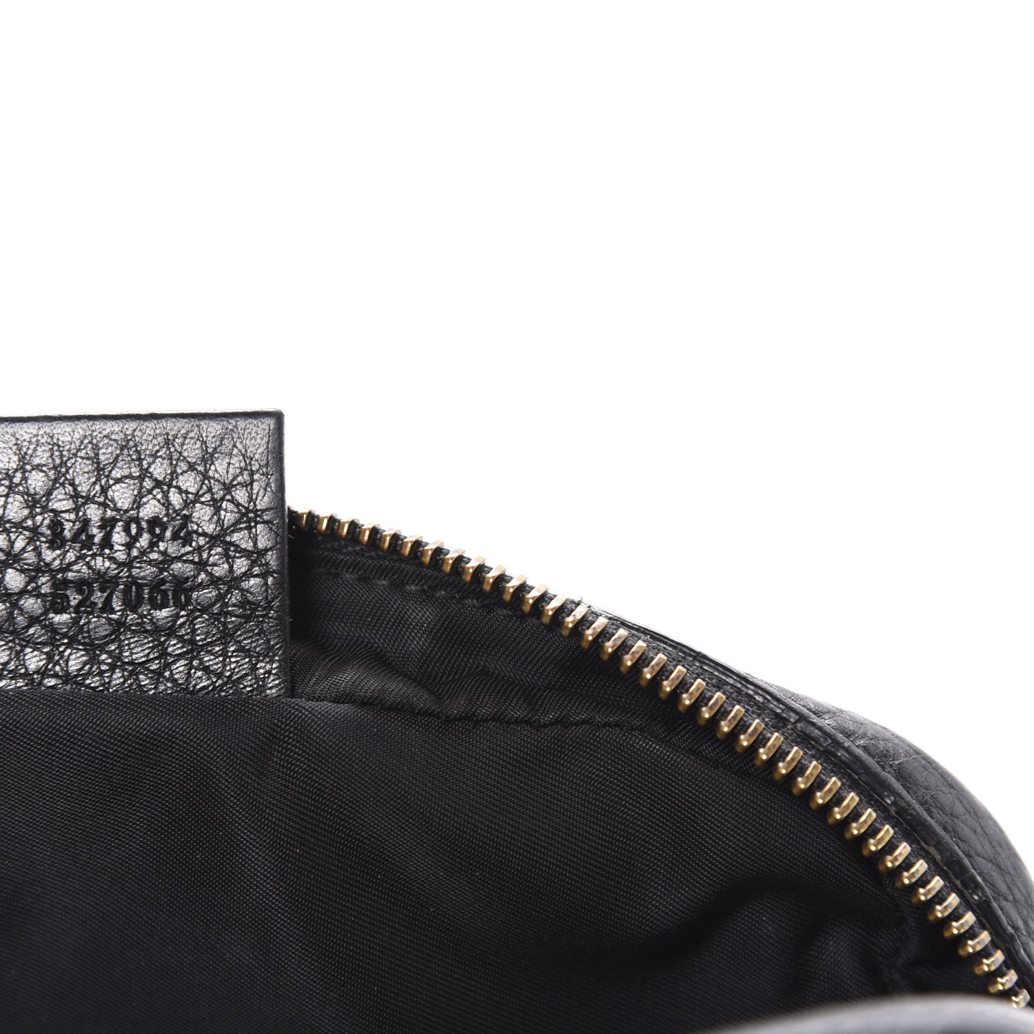 Gucci Pebbled Calfskin Mini Soho Disco Bag Black 9 of 12