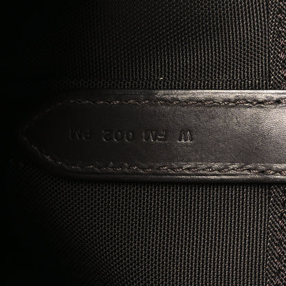 Hermes Canvas The Grooming Bag Rouge H Chocolat 8 of 12